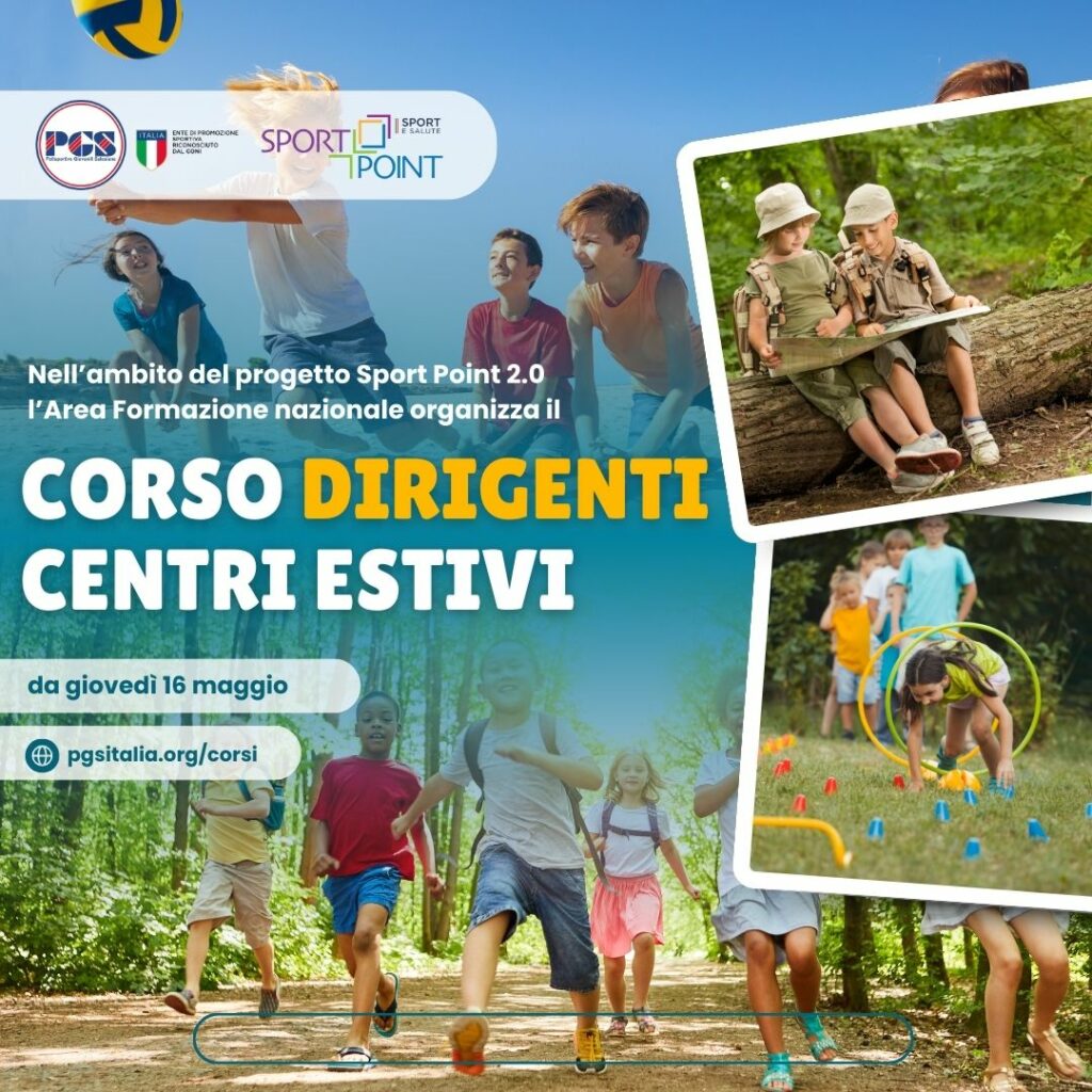 corso dirigenti centri estivi sportivi